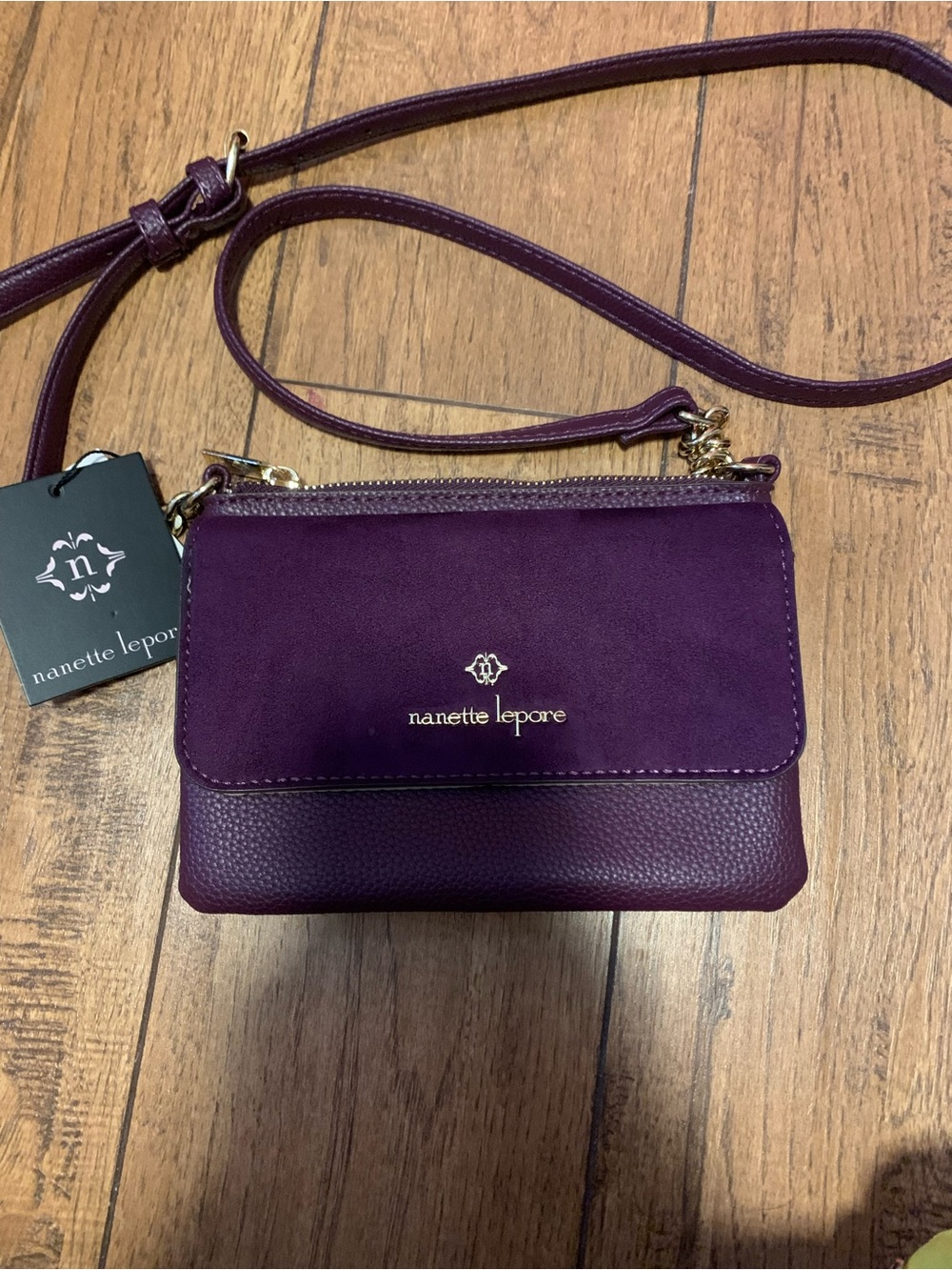 Nanette Lepore Plumberry Crossbody NWT